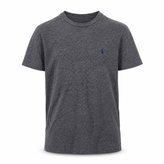 Boys UK Size 8 Years Ralph Lauren Grey Basic T-Shirt