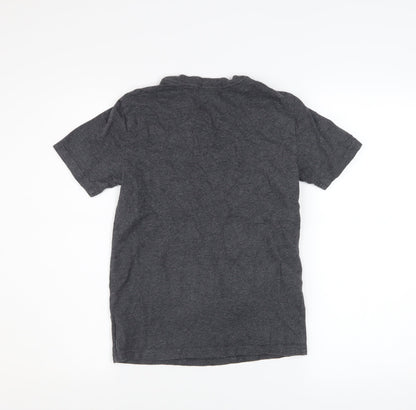 Boys UK Size 8 Years Ralph Lauren Grey Basic T-Shirt