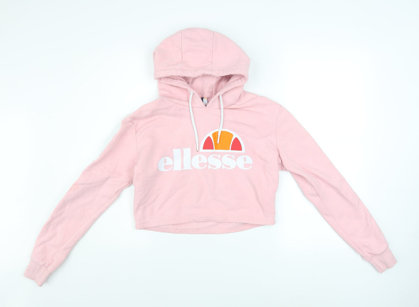 Womens UK Size 10 ellesse Pink Pullover Hoodie