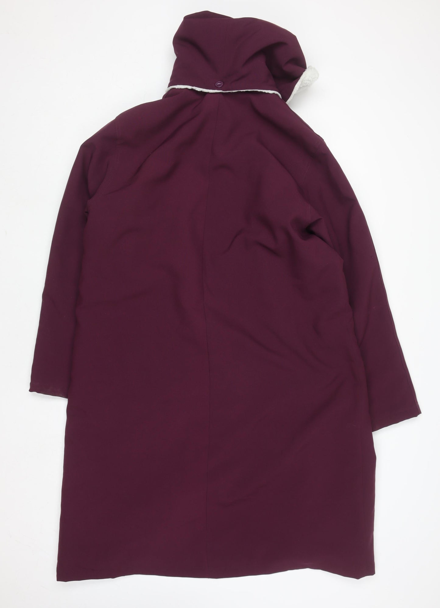 Womens UK Size 16 Amalina Purple Overcoat