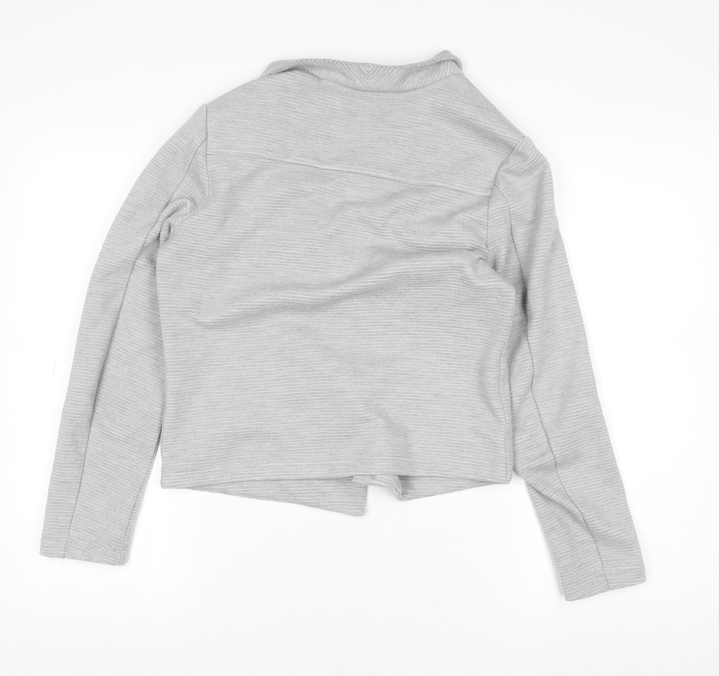 Womens UK Size S Episode Grey Biker Coat