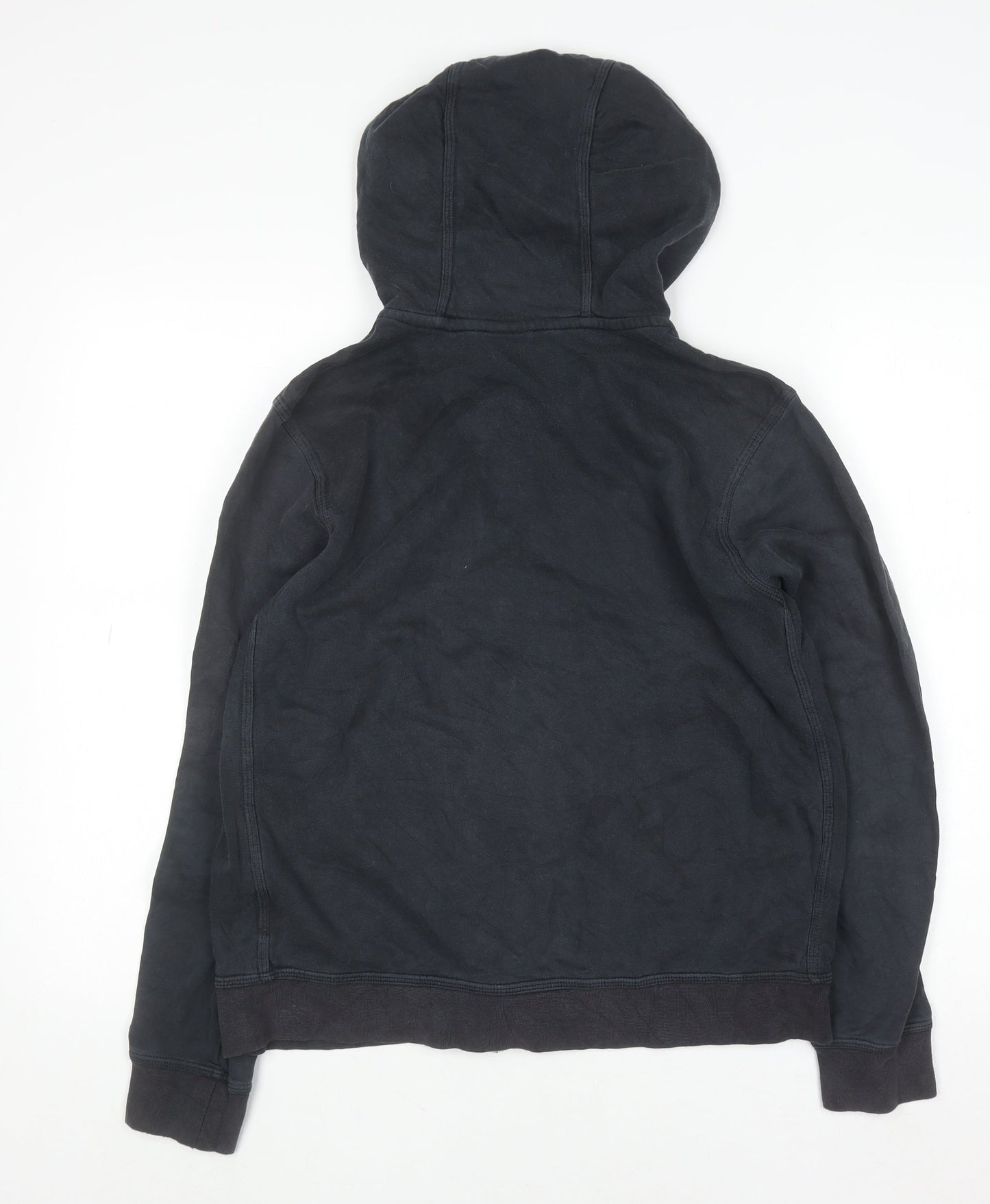 Teens UK Size XL Nike Black Full Zip Hoodie