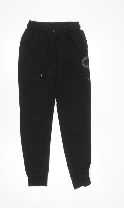 Russell Athletic Men's Black Fleece Sweatpants Joggers S