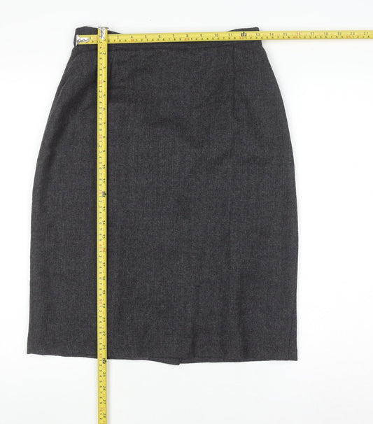 Womens UK Size 12 Jake Straight & Pencil Tweed Skirt