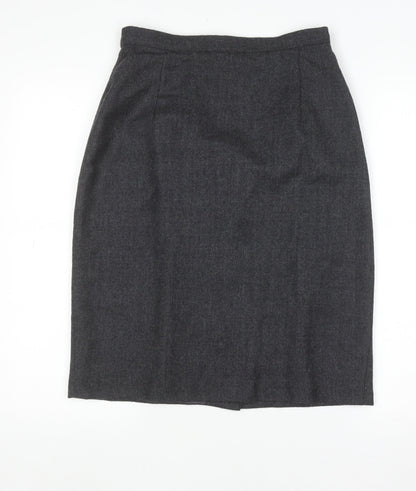 Womens UK Size 12 Jake Straight & Pencil Tweed Skirt