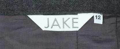 Womens UK Size 12 Jake Straight & Pencil Tweed Skirt