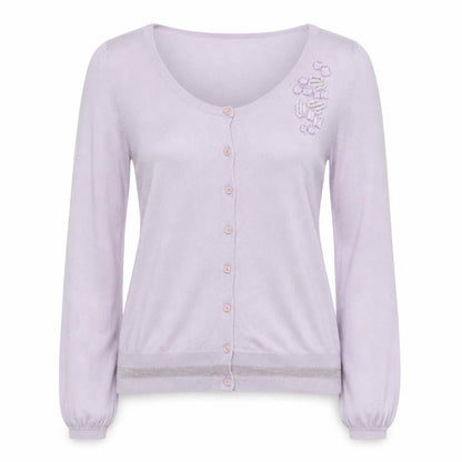 Womens UK Size M Episode Purple Cardigan Jumper