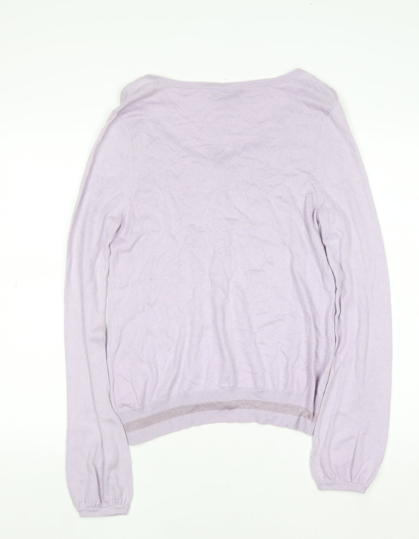 Womens UK Size M Episode Purple Cardigan Jumper