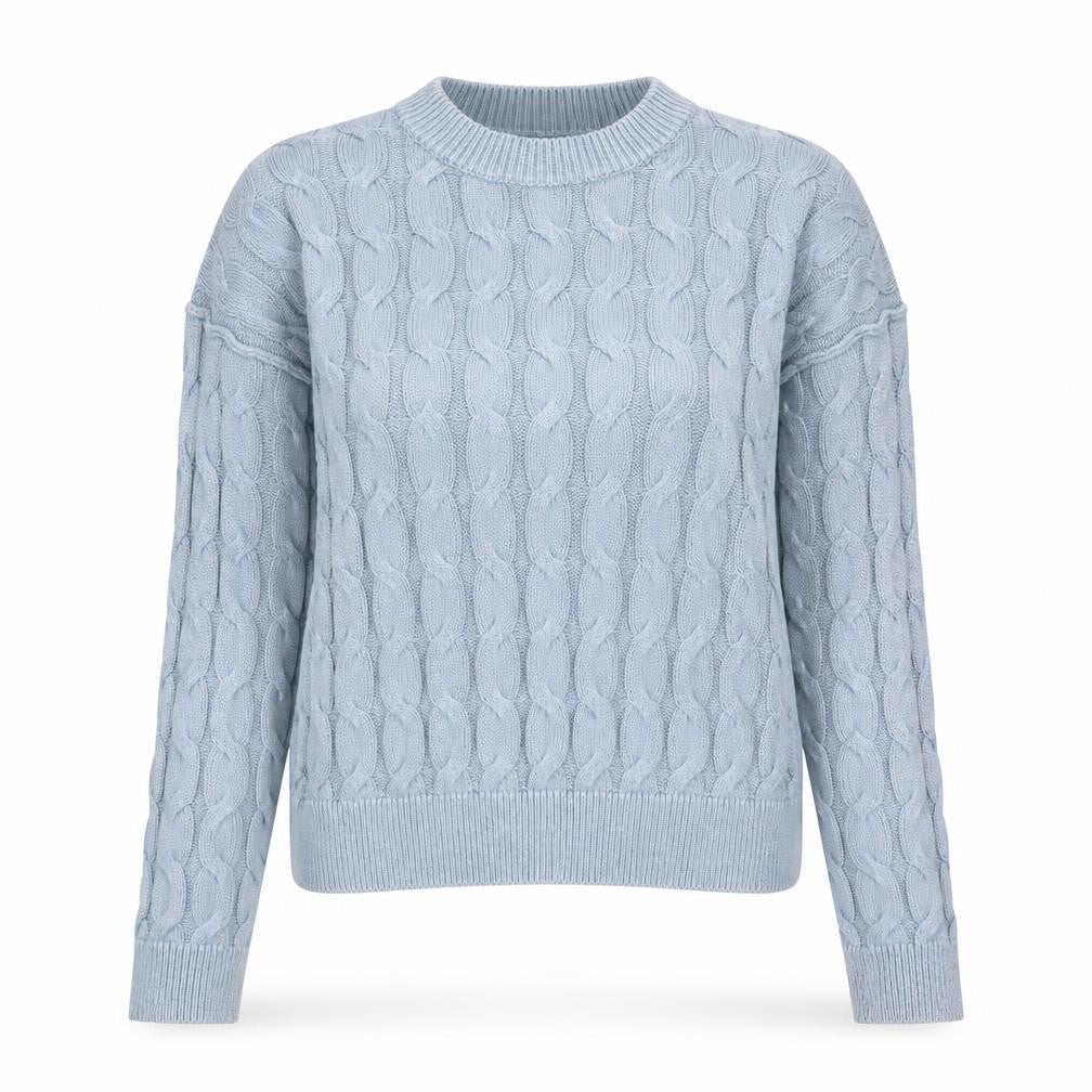 Womens UK Size M New Look Blue Pullover Jumper