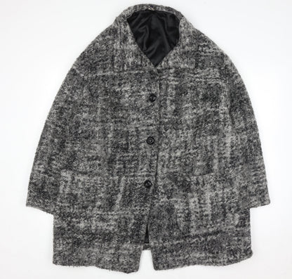 Womens UK Size 20 Marks and Spencer Grey Overcoat