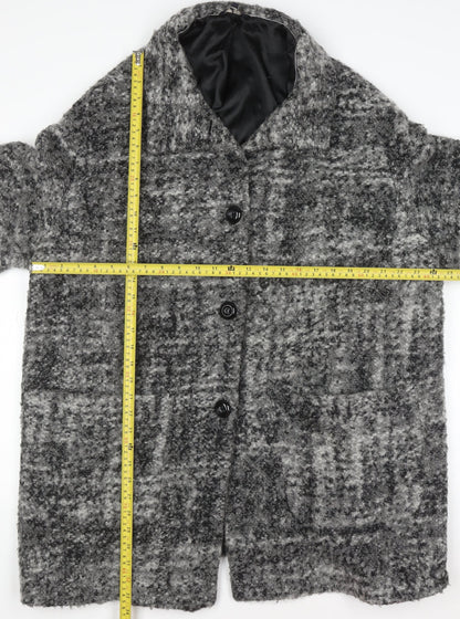 Womens UK Size 20 Marks and Spencer Grey Overcoat
