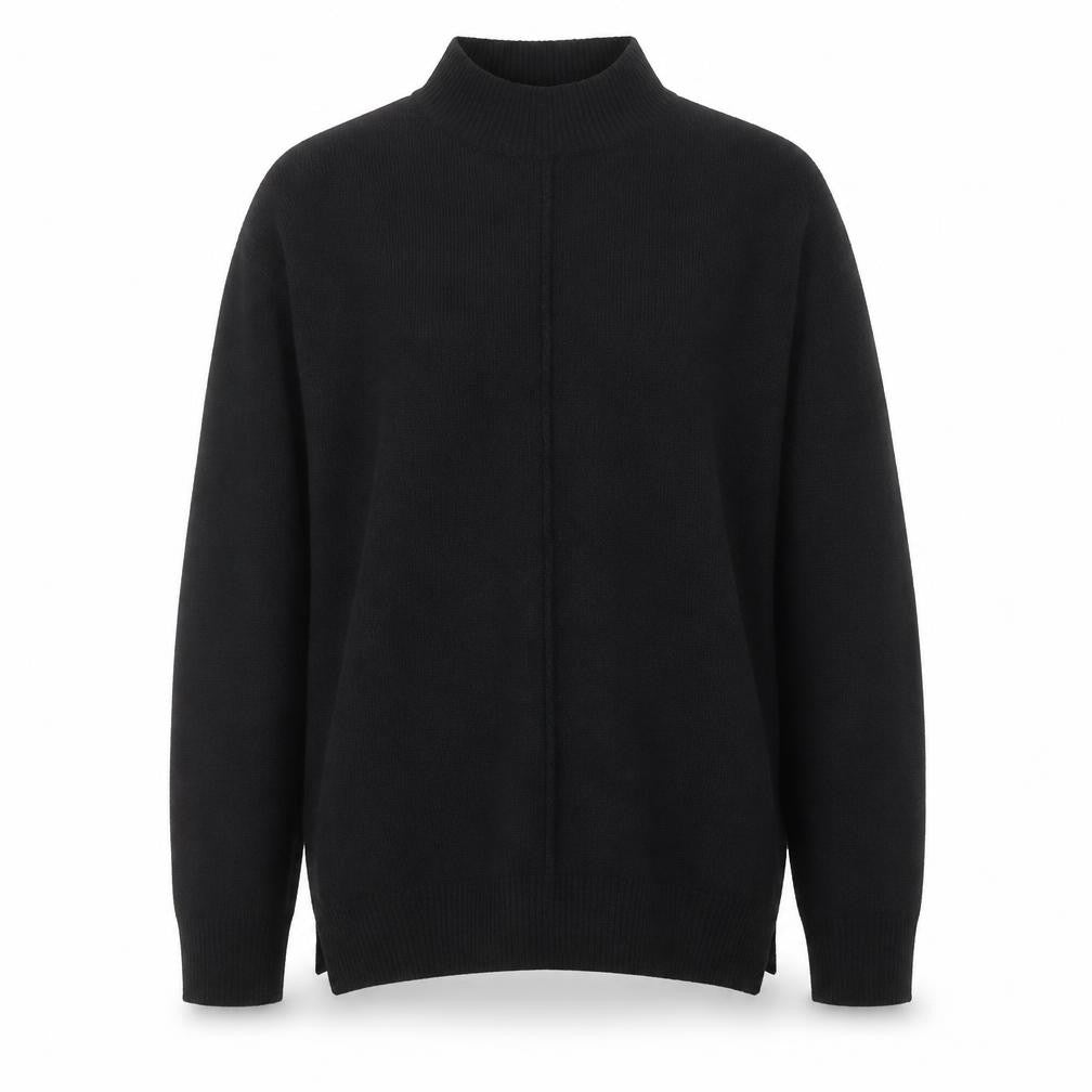 Womens UK Size M River Island Black Pullover Jumper