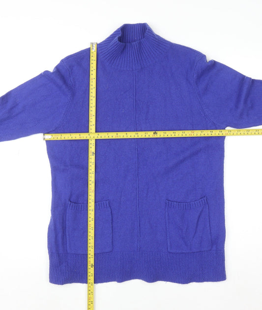 Womens UK Size 12 White Stuff Blue Pullover Jumper