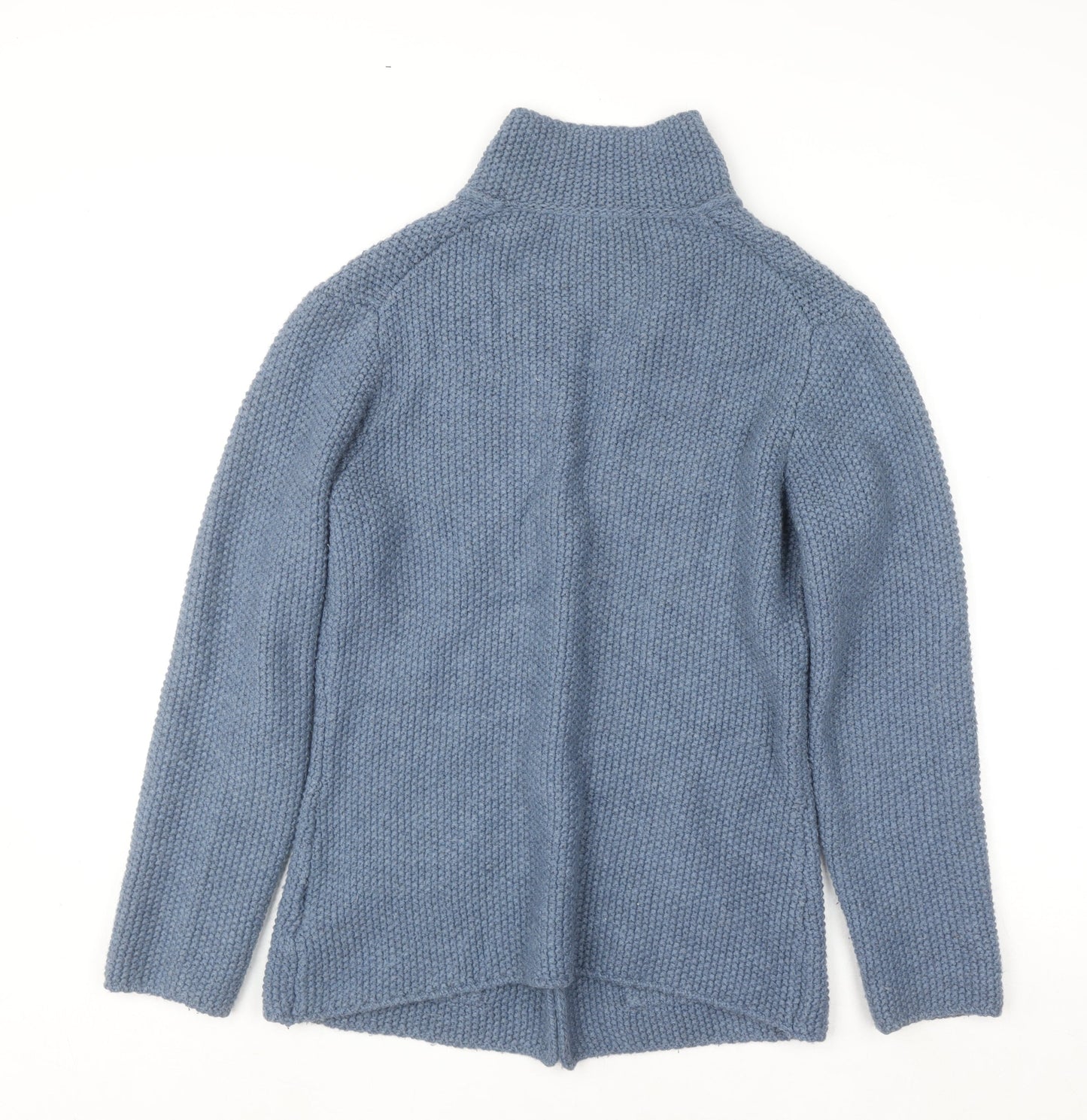 Womens UK Size 14 Cococi Blue Cardigan Jumper