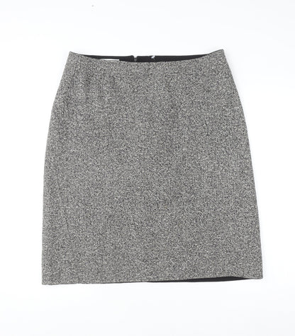 Womens UK Size 12 Brooks Brothers Straight & Pencil Tweed Skirt