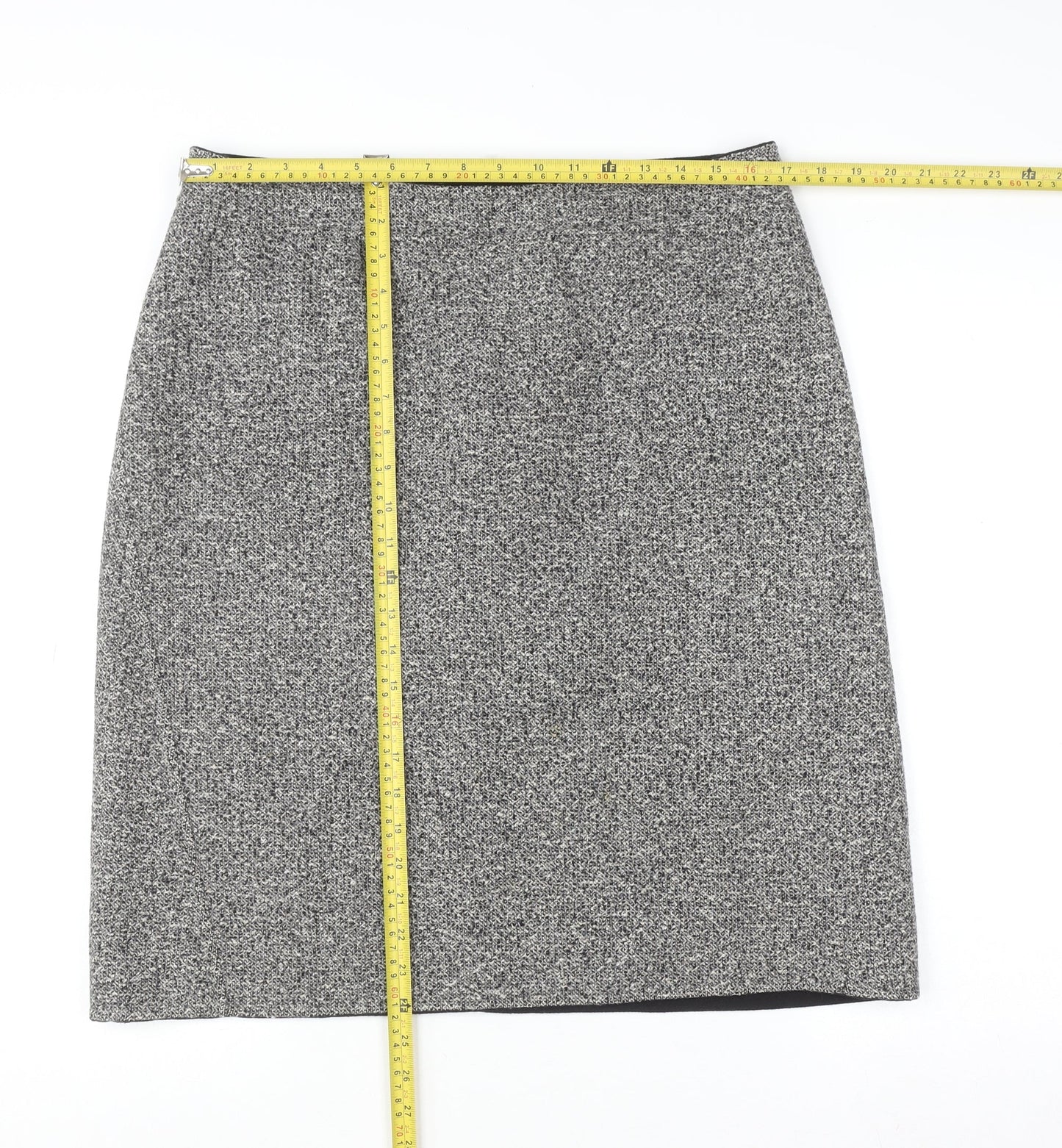 Womens UK Size 12 Brooks Brothers Straight & Pencil Tweed Skirt