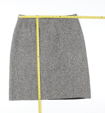 Womens UK Size 12 Brooks Brothers Straight & Pencil Tweed Skirt