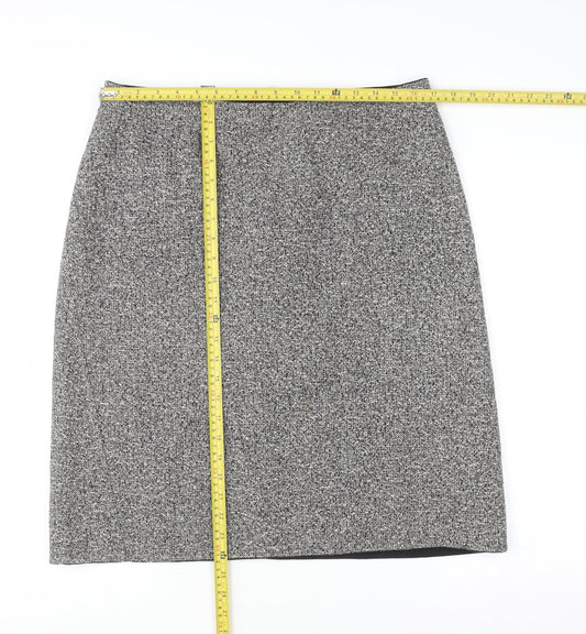 Womens UK Size 12 Brooks Brothers Straight & Pencil Tweed Skirt