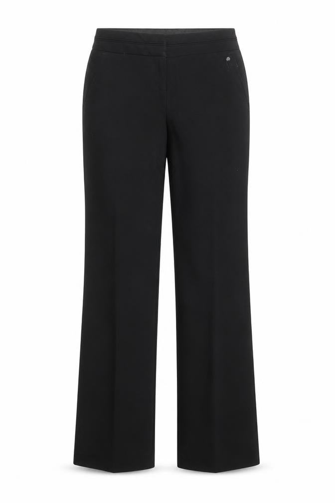 Womens UK Size 8 Marks and Spencer Regular Fit Dress Pants Black Trousers