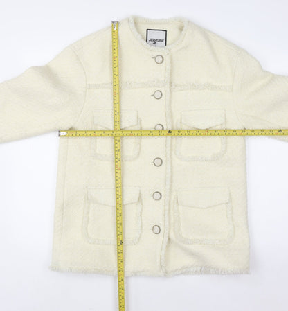 Womens UK Size S JESSYLINE Ivory Basic Jacket