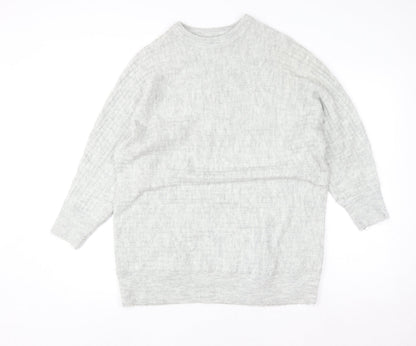 Womens UK Size 14 Bonmarché Grey Pullover Jumper