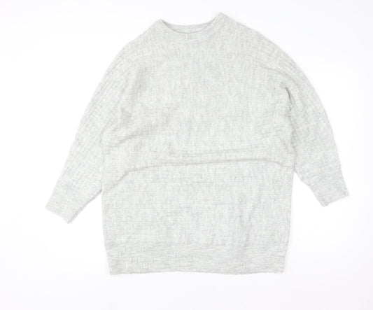 Womens UK Size 14 Bonmarché Grey Pullover Jumper