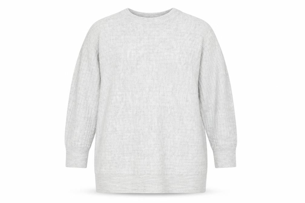 Womens UK Size 14 Bonmarché Grey Pullover Jumper