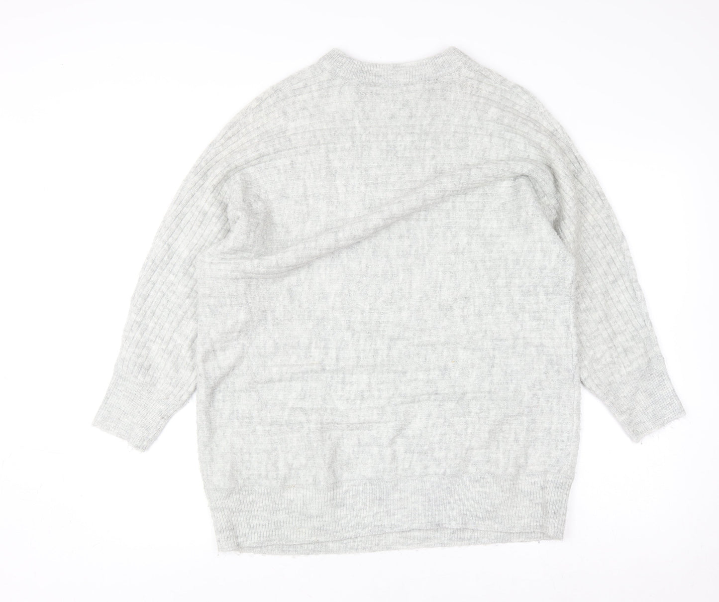 Womens UK Size 14 Bonmarché Grey Pullover Jumper