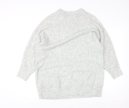 Womens UK Size 14 Bonmarché Grey Pullover Jumper