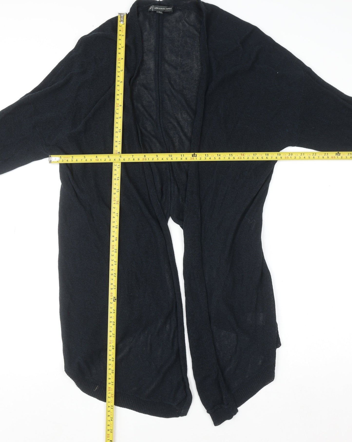 Womens UK Size XL Adrianna Papell Black Cardigan Jumper
