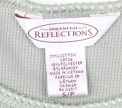 Womens UK Size S Northern Reflections Green Pullover Jumper