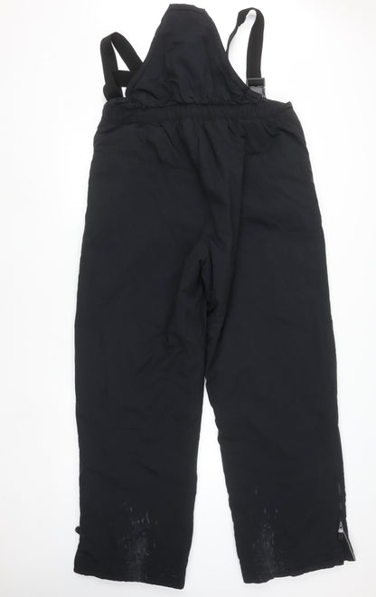 Mens UK Size XL Rodeo Regular Fit Snow Pants Black Trousers