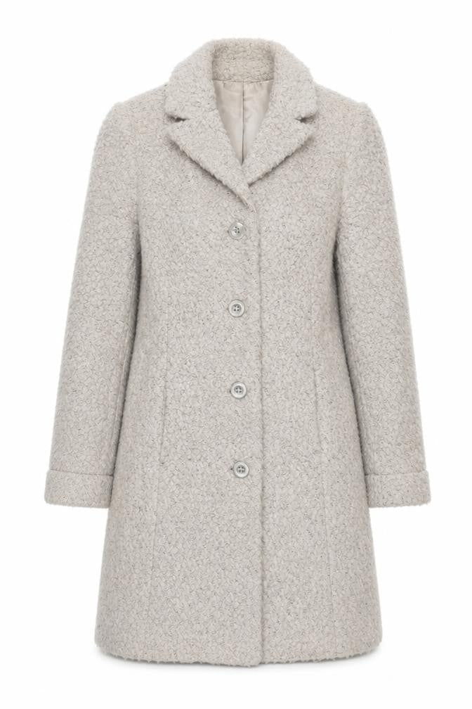 Womens UK Size 10 Laura Ashley Beige Overcoat