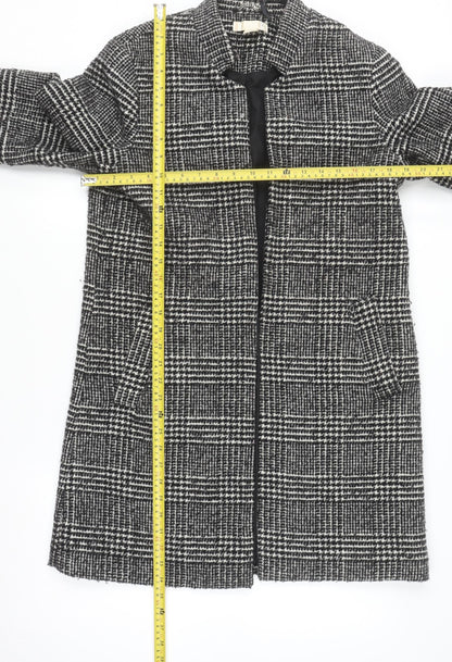 Womens UK Size 12 H&M Grey Overcoat
