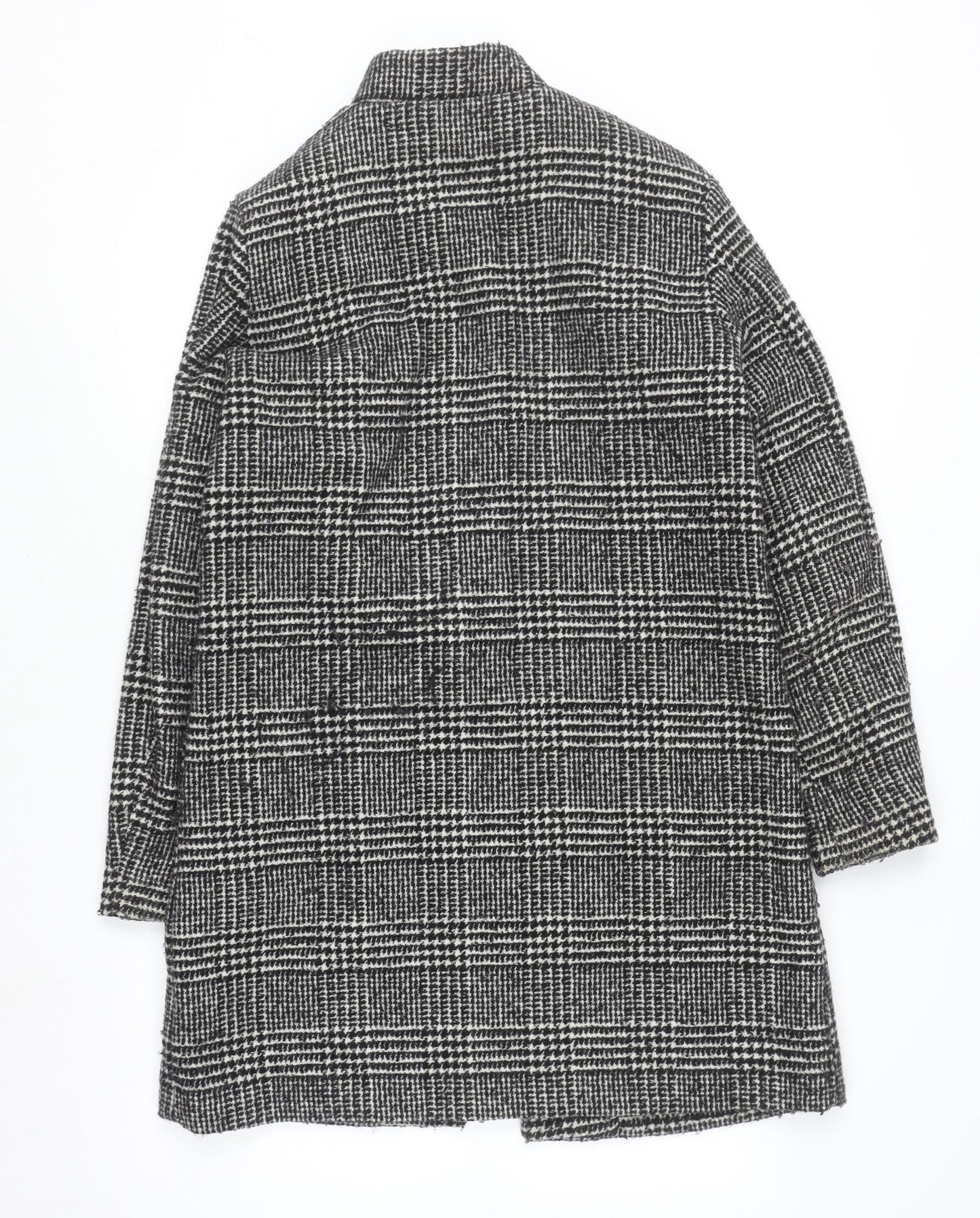 Womens UK Size 12 H&M Grey Overcoat