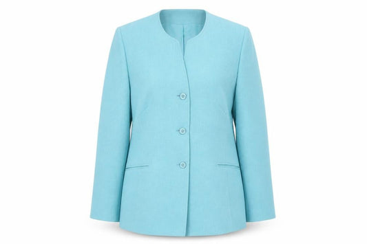 Eastex Women's Blue Polyester Blazer Jacket Size 14