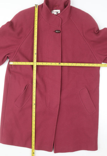 Womens UK Size 12 Kaleidoscope Purple Overcoat