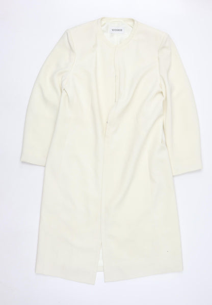 Womens UK Size 12 Windsmoor Ivory Overcoat