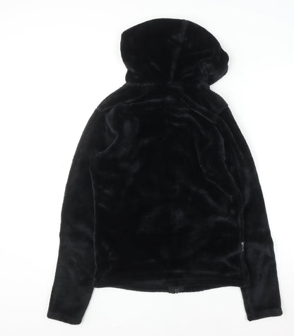 Womens UK Size 10 Mountain Warehouse Black Full Zip Hoodie