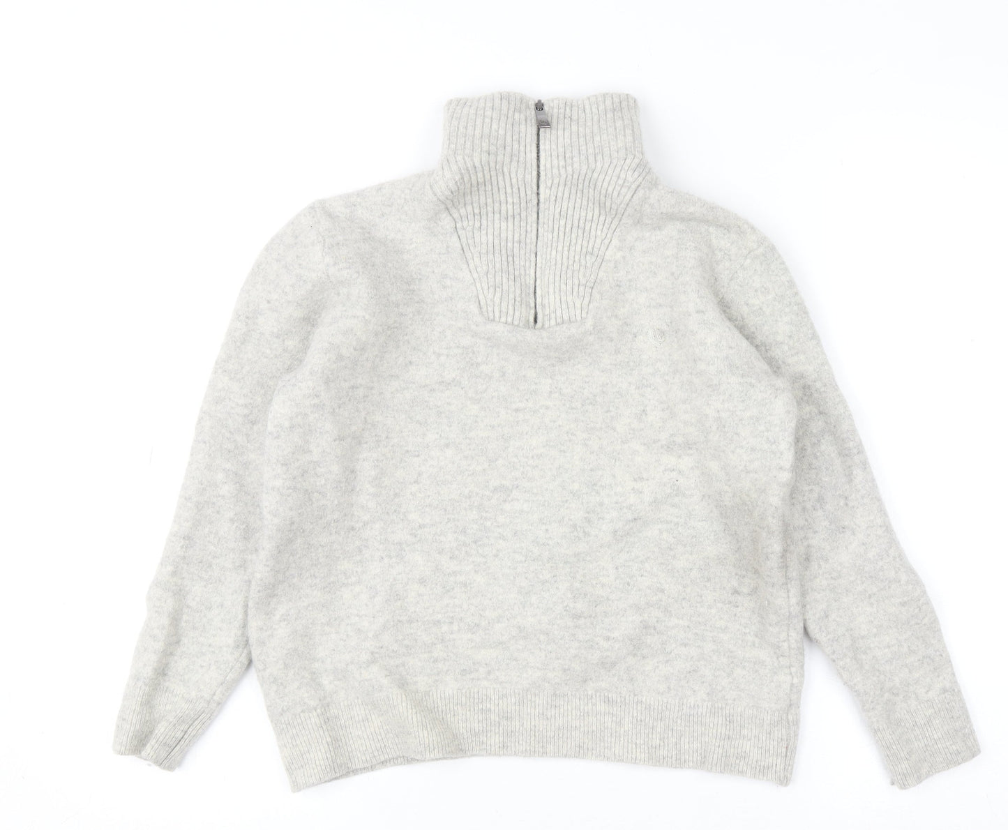 Boys UK Size L Lincoln Grey Pullover Jumper
