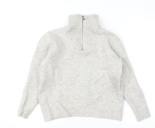 Boys UK Size L Lincoln Grey Pullover Jumper