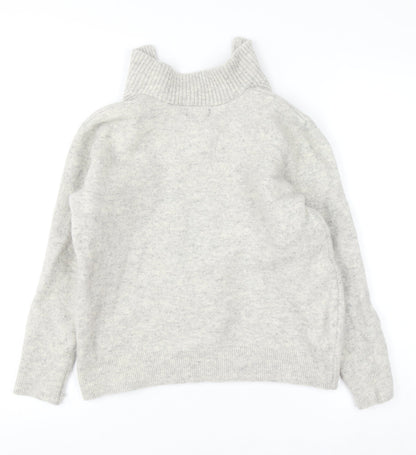 Boys UK Size L Lincoln Grey Pullover Jumper