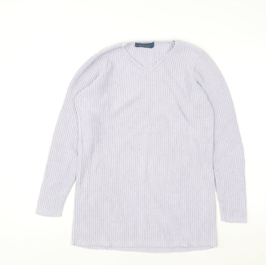 Womens UK Size 10 Debenhams Ivory Pullover Jumper