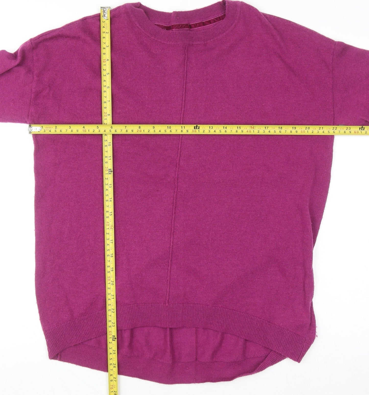 Womens UK Size 14 RJR John Rocha Purple Cardigan Jumper