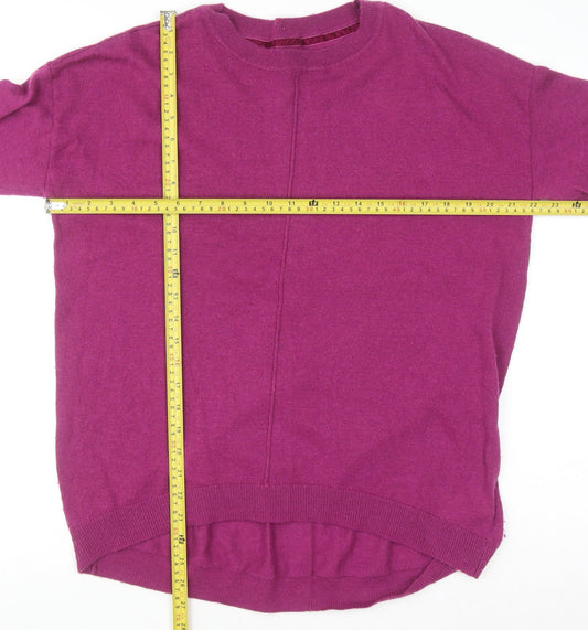 Womens UK Size 14 RJR John Rocha Purple Cardigan Jumper