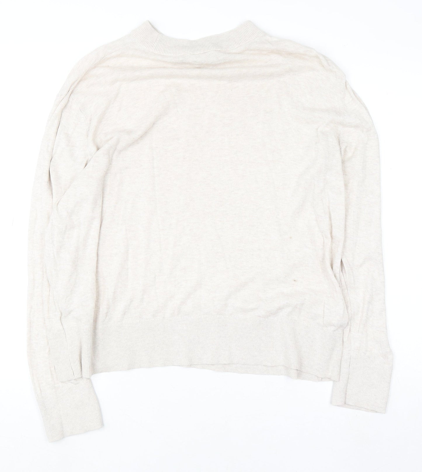 Womens UK Size L Monki Beige Pullover Jumper