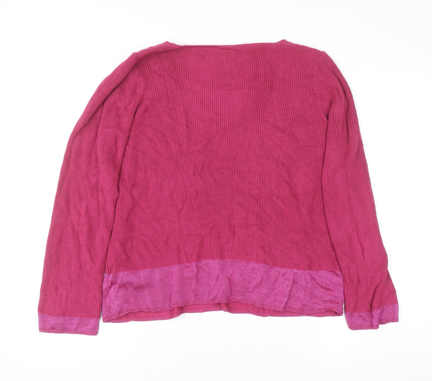 Womens UK Size 16 Marks and Spencer Pink Pullover Jumper