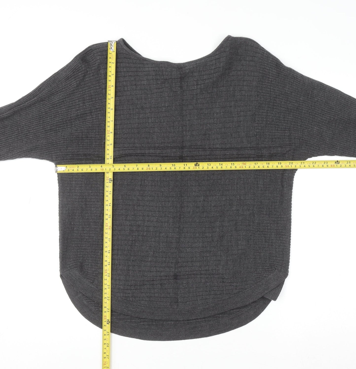 Womens UK Size 12 Principles Grey Pullover Jumper