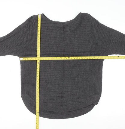 Womens UK Size 12 Principles Grey Pullover Jumper