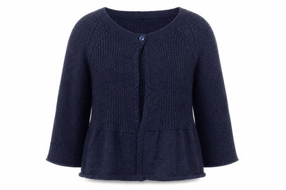 Womens UK Size L Precis Blue Cardigan Jumper